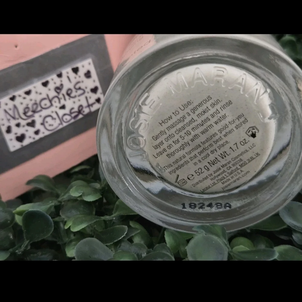 NEW SEALED Josie Maran Whipped Argan Mud Mask Unscented 1.7oz
